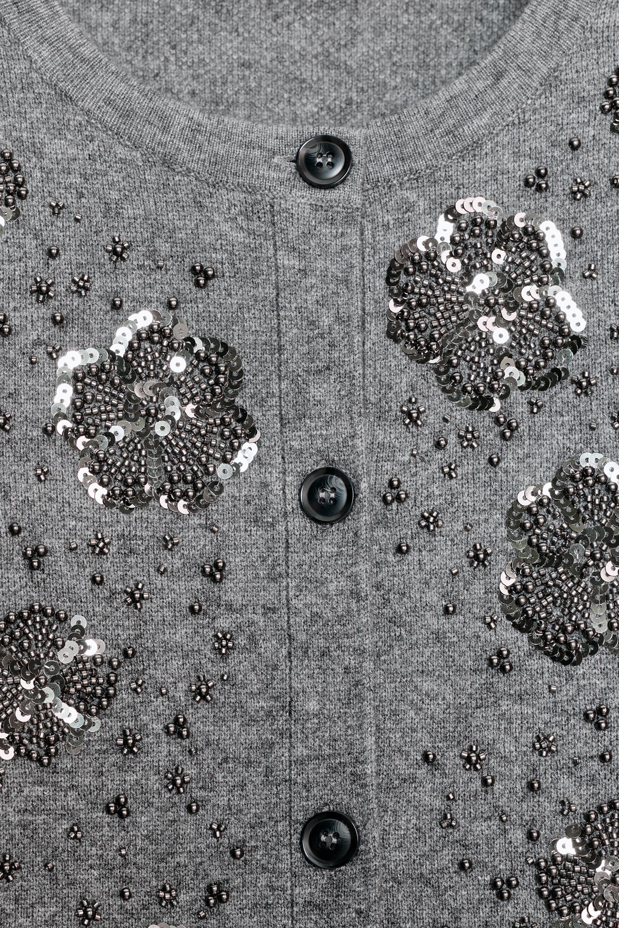 GILET EN MAILLE FANTAISIE